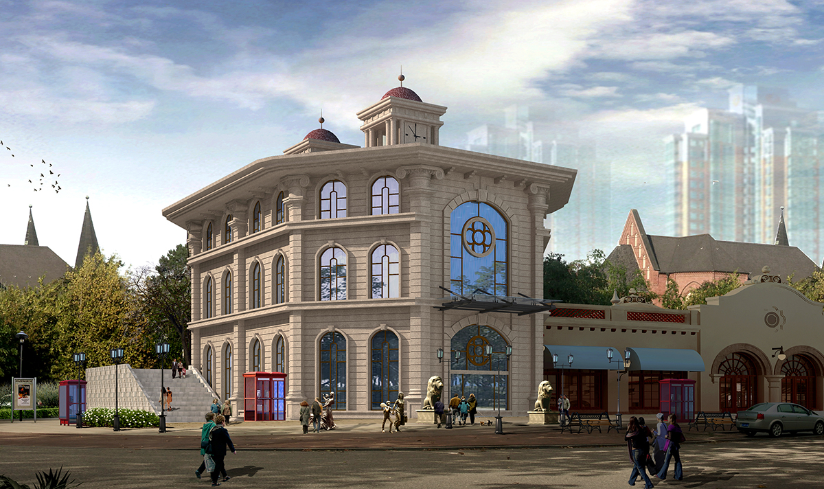 幕墙设计.会所幕墙工程