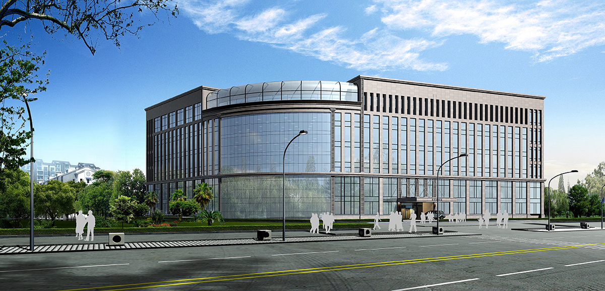 石材幕墙施工.空军跳伞大队服务房